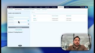 How to create a Recipient List in counterparties | Step-by-step guide