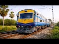 High Speed Indian Train Passing | Real Railway Action