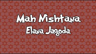 Elana Jagoda - Mah Nishtana- The 4 Questions (Official Lyric Video)