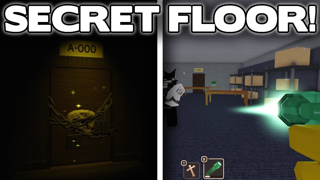 NEW Roblox Doors Update we found secret room A-000 and found A-60! (ROOMS  SECRET) 