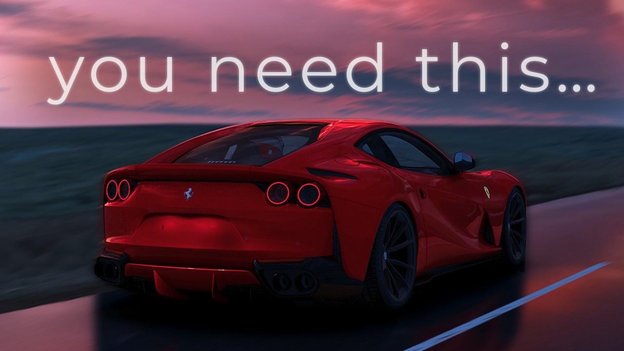 you’ve been carrying too much… | ferrari 812 superfast | 1 hour night drive ambience