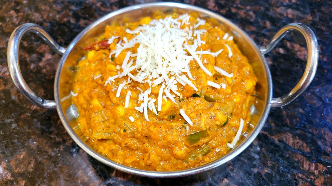 Corn capsicum Masala Recipe | Sweet Corn Capsicum Masala | Corn Capsicum Sabzi
