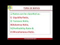 2 1 Meaning & Types of Ratios