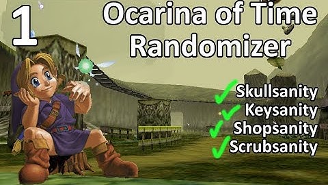 Legend of Zelda Ocarina of Time Randomizer - Skullsanity, Keysanity, Shopsanity, Scrubsanity