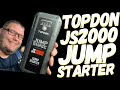 TOPDON JS2000 JUMP STARTER THIS THING IS BAD ASS