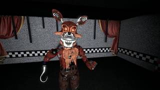 Nightmare Foxy test (my first video)