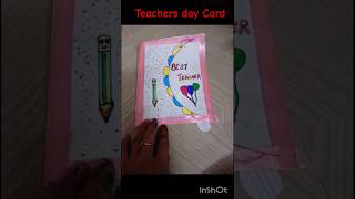 how to make a teachers day Card #teachersday #giftideas #youtubeshorts #foryoupage