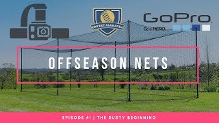 CRICKET NET SESSION | GoPro Head Cam | Offseason Training | Episode #1 | Cricket Alamanda