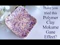 Try this Fractured Blossom Mokume Gane Effect - Polymer Clay Mokume Gane Dish
