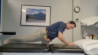 Tennis ball release part 1 hip flexors