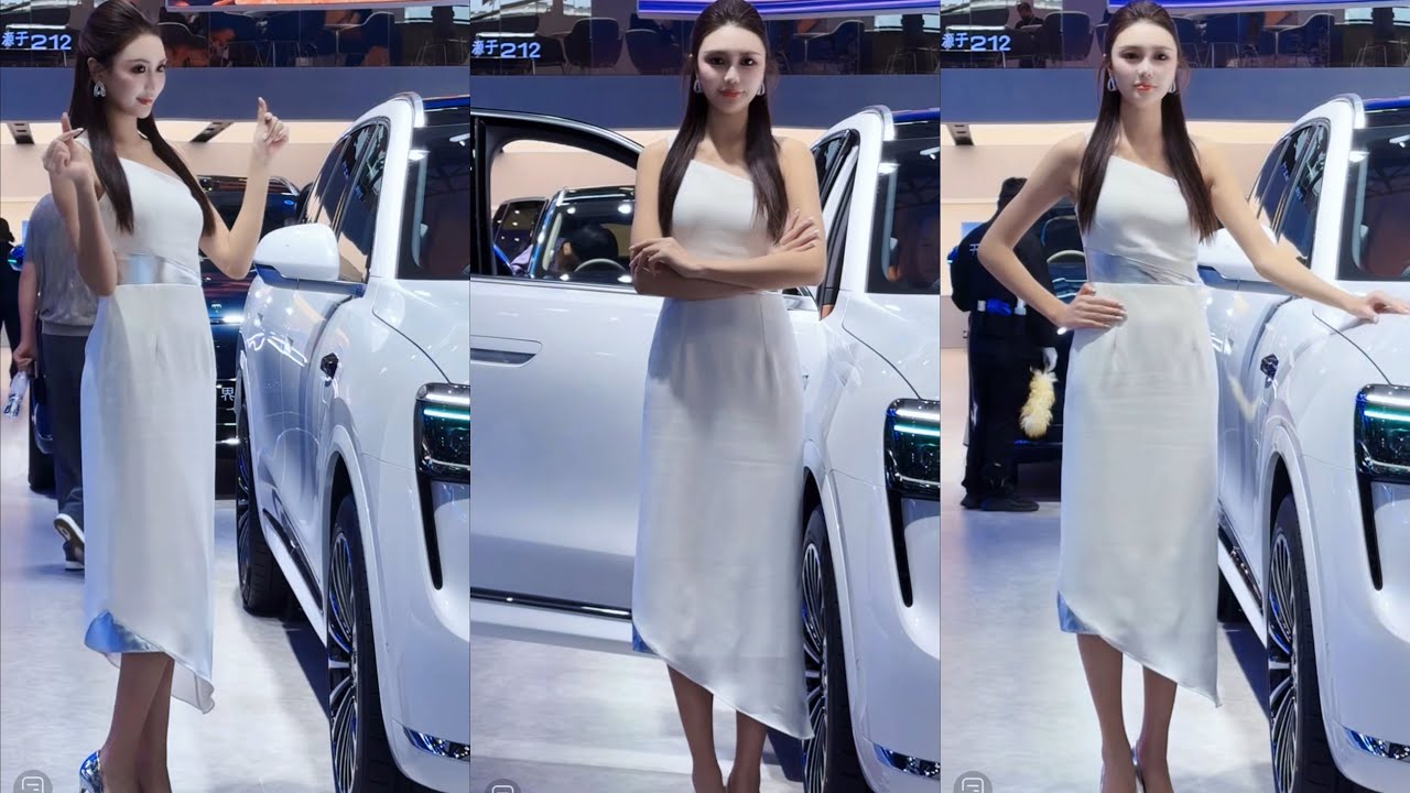 20251126广州国际车展 网红美女车模随拍@馨怡 Xiny #网红拍摄 #美女车模