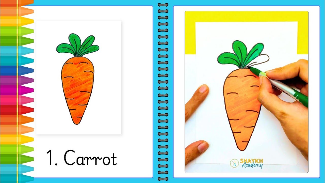 Draw Colour 15 Easy & Fun Drawings for Kids π¨ | Learn to Draw & Colour | Perfect ...