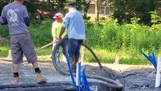 Olin concrete pump old school