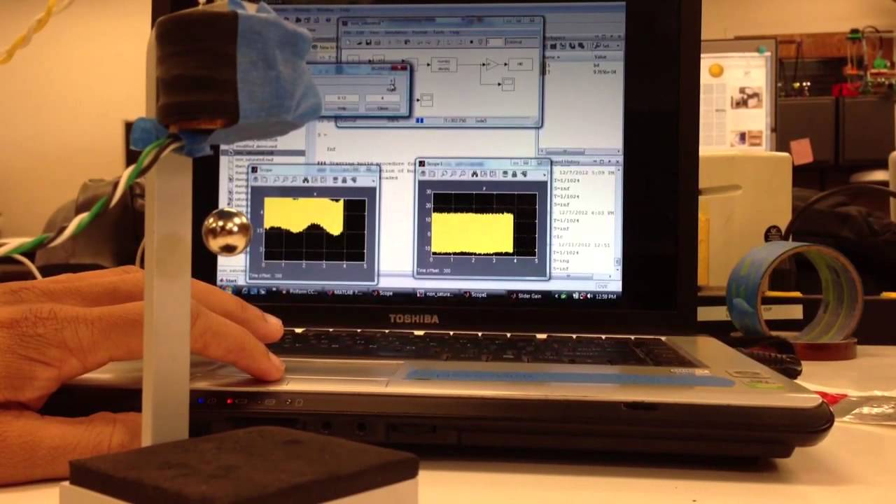 Digital Magnetic Levitation