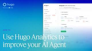 How to Use Hugo AI Analytics to Improve your AI Support Experience