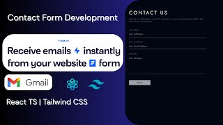 How to Build a Working Contact Form in React TypeScript & Tailwind CSS (2026)