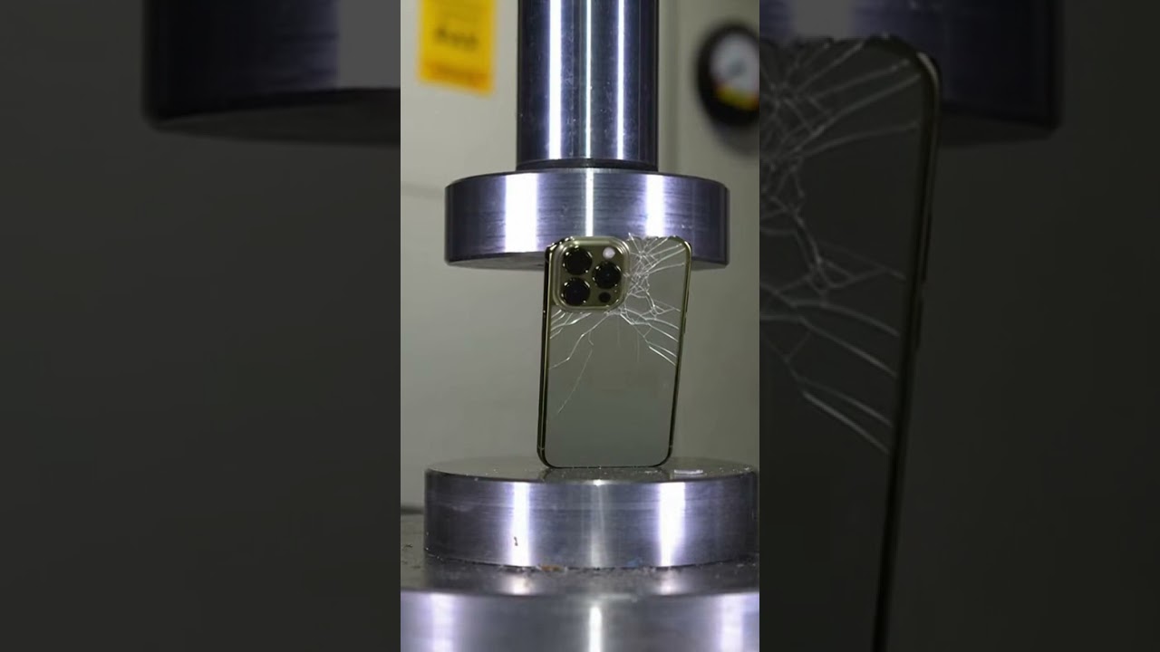 Hydraulic Press vs Grey iPhone 17 Pro Max Ultra 😱 | Extreme Crush Test!