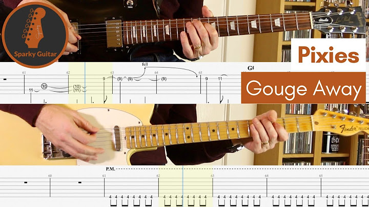 Gouge Away Guitar version - Guitar performance video thumbnail