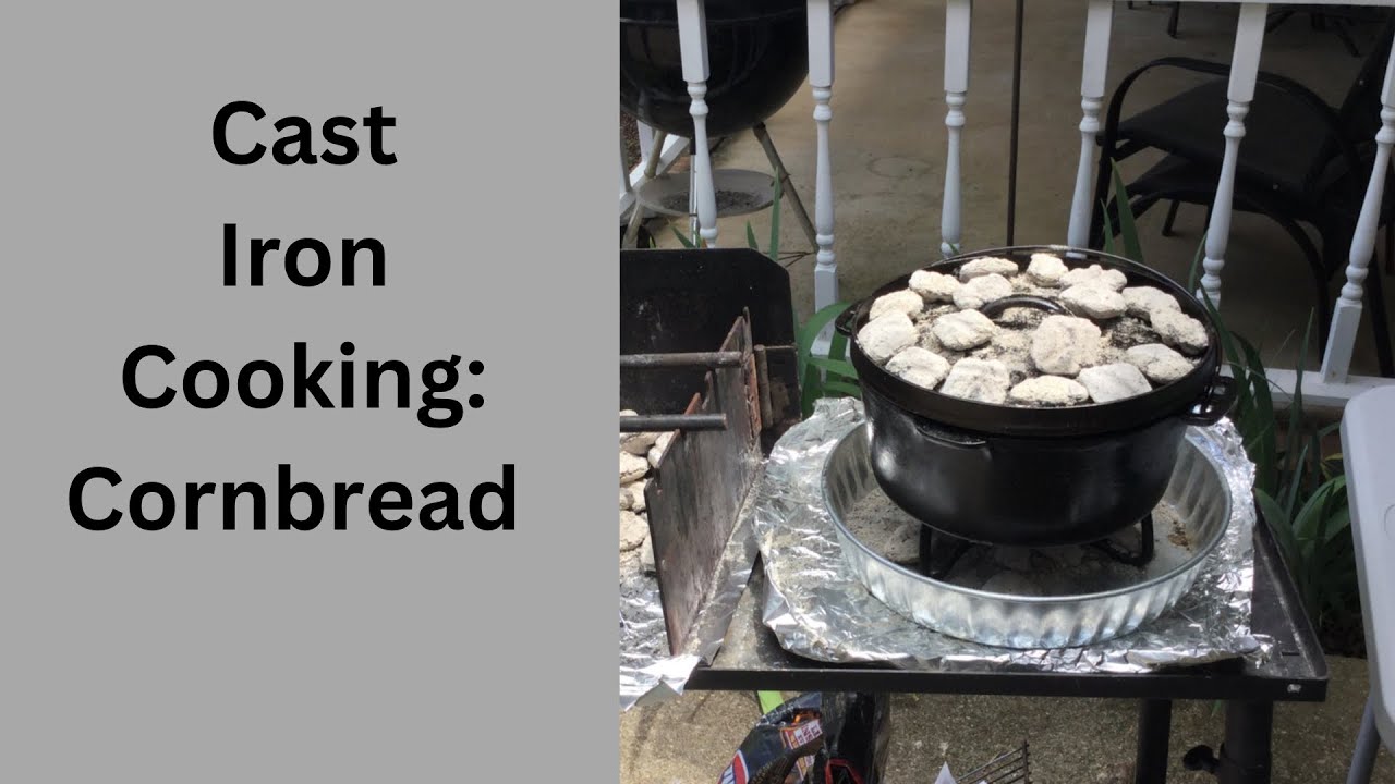 Cornbread in a Camping Dutch Oven YouTube