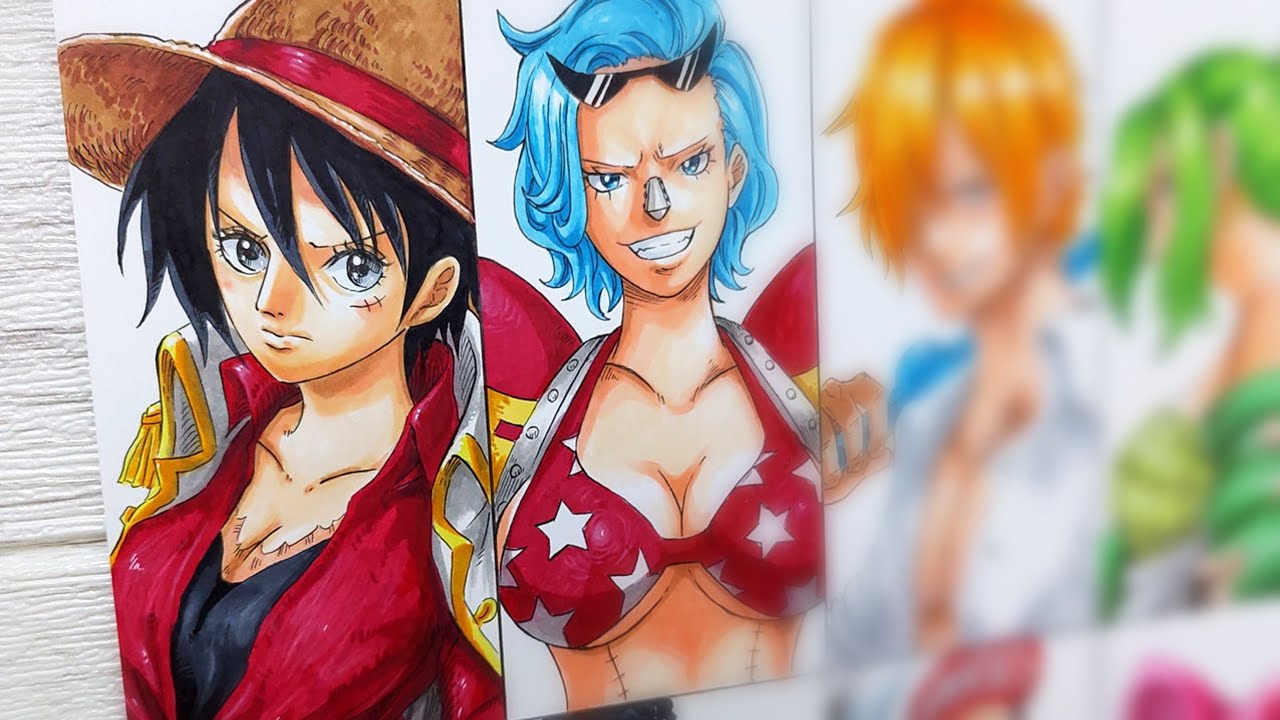 Рисунок Пиратов Соломенной Шляпы: Смена пола | Гендербенд | One Piece | One Piece