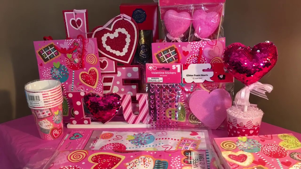 VALENTINE’S DAY HAUL 2019/WALMART,DOLLAR GENERAL YouTube