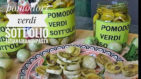 Come si fa a far maturare i pomodori verdi?
