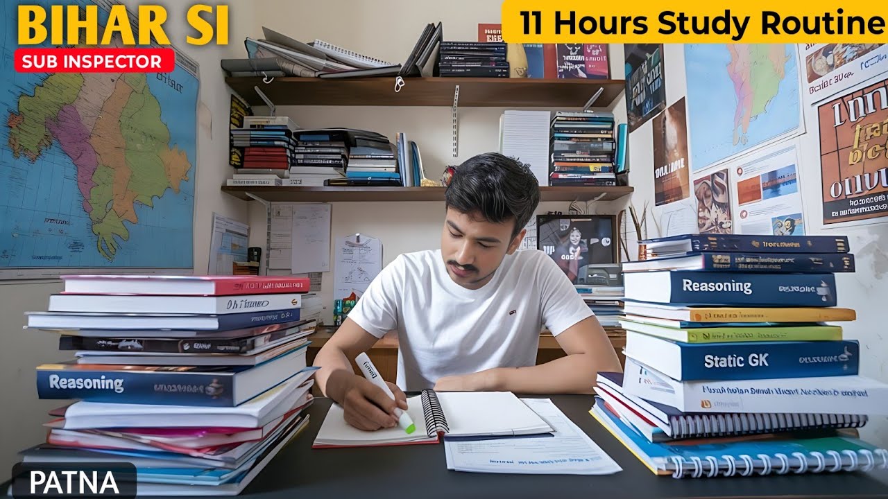 Day-137 । 11 Study Routine Vlog । Bihar Daroga Aspirants LIFE 📚 - YouTube