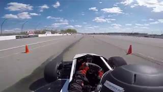 UVic Formula SAE Michigan 2017 Autocross Best Run 47.367 Peter de Schepper