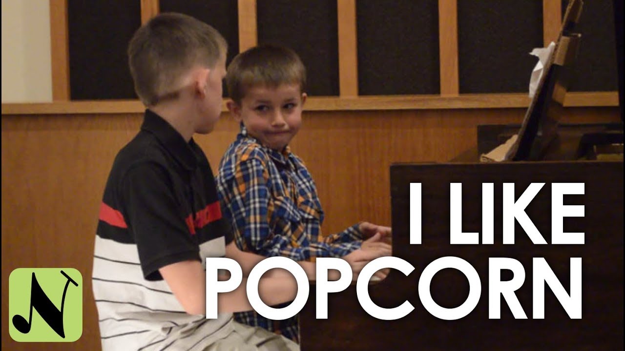 I Like Popcorn (beginner piano duet) by Abigail L. Johnson YouTube