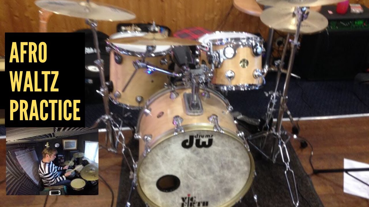 Afro-Waltz - Funkifying the Clave - drum practice..