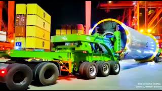 ලංකාවේ කරපු ලොකු වැඩක් , HEAVY CARGO TRANSPORTATION FRO DOUBLE ADAPTOR TRAILER  IN SRI LANKA