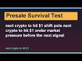 next crypto to hit $1 shift puts next crypto to hit $1 under market pressure before the next signal
