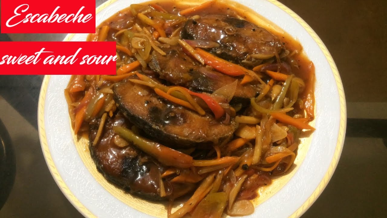 Escabeche Sweet and Sour Yellowfin Tuna recipe 8 YouTube