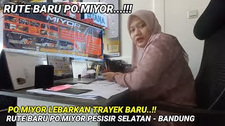 PO.MIYOR BUKA TRAYEK BARU SAMPAI KE PESISIR SELATAN⁉️ ( TERMINAL SAGO ) & BANDUNG