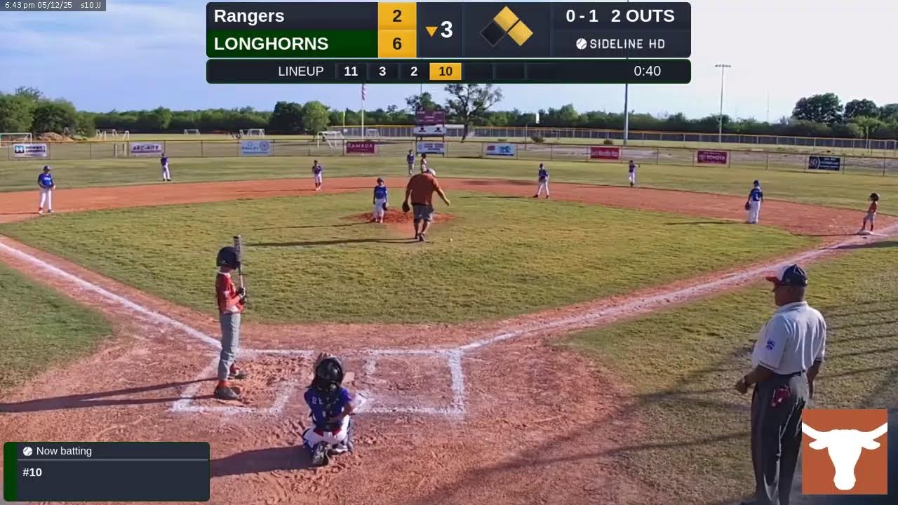 LONGHORNS vs. Rangers (2025.05.12)