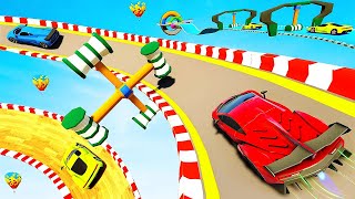 Extreme Ramp Car Stunts 3D - Ramp Stunt Impossible Car Games - Android GamePlay screenshot 2
