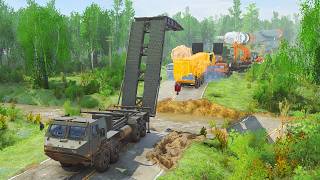 A RARE Moment! A Compilation of the World's Most Advanced Emergency Bridges