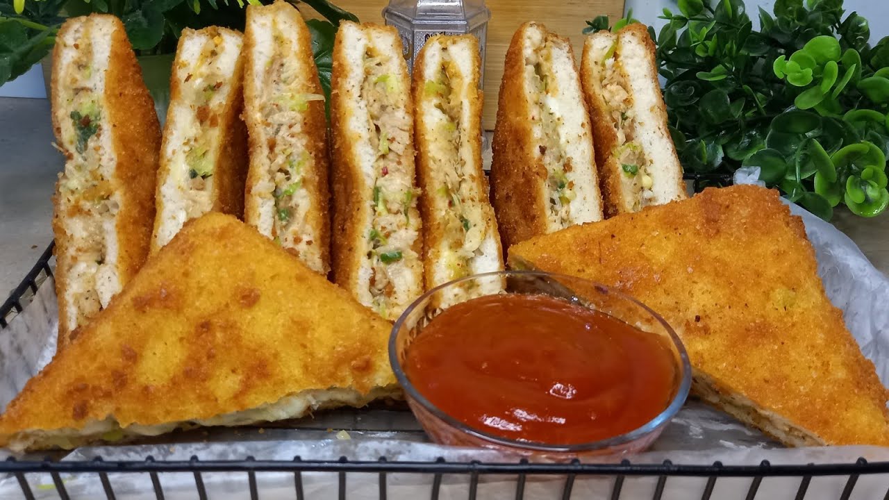 Сэндвич с жареной курицей 🥪 | Сэндвичи с жареной курицей в стиле пекарни | Рецепт для Рамадана 2026