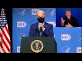 President Joe Biden Visits the NIH Campus