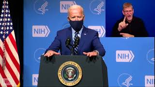 President Joe Biden Visits the NIH Campus