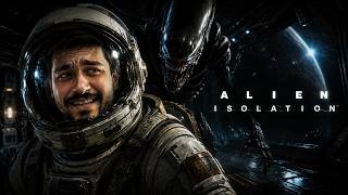 Can Flame Thrower Work Against Alien Creature !! | ALIEN ISOLATION LIVE🔴