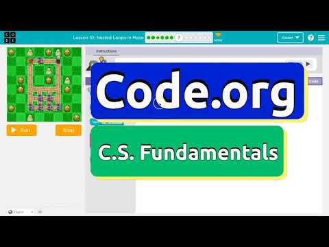 Code.org Nested Loops In Maze All Answers Explained Course D, E, F Lesson 10, 11, 5 Express Lesson 8