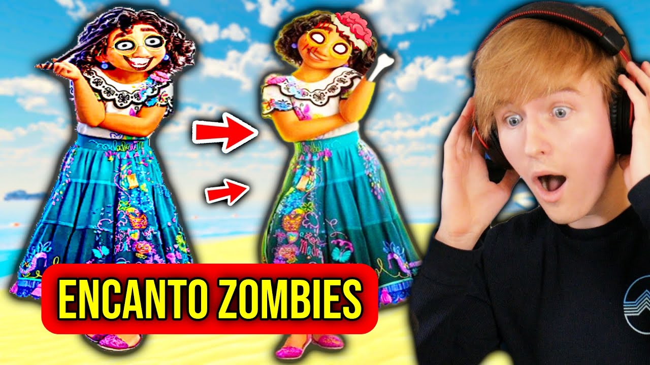 Getting CHASED by ENCANTO ZOMBIES... (scary) - Gmod Nextbot - YouTube