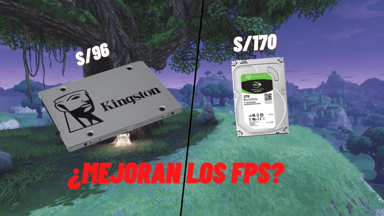 🔥HDD VS SSD🔥 ¿ Hay alguna mejora de rendimiento en los juegos? ¿Vale la