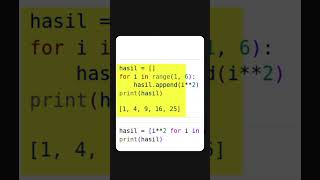 List comprehension tricks in #python #pythontricks #learnpython #datascience #pythonindonesia