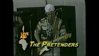 The Pretenders - Time The Avenger (ABC - Live Aid 7/13/1985)