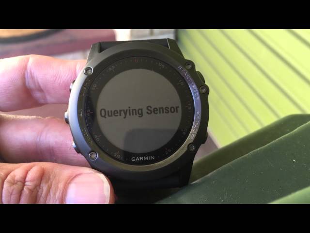 Garmin Fenix 3 opening my garage door