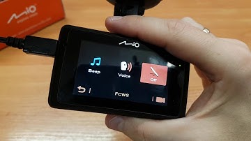Mio MiVue | How to enable FCWS Front Collision Warning System