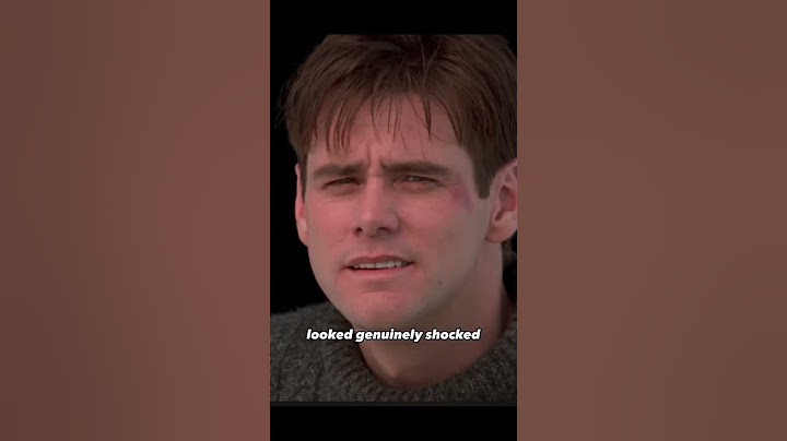 Jim Carrey came up with the ending to THE TRUMAN SHOW