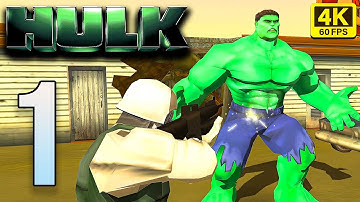 HULK 2003 - Inner Torment Walkthrough - Gameplay PART 1 FULL GAME No Commentary [4K 60FPS] (PC UHD)